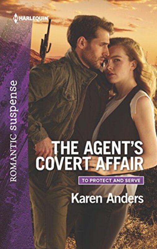 Book cover for "The Agent's Covert Affair" by Karen Anders