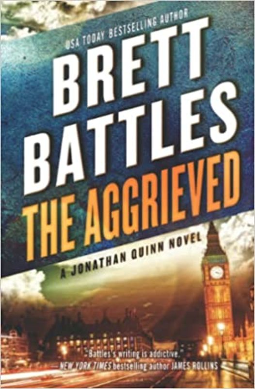 Book cover for "The Aggrieved" by Brett Battles