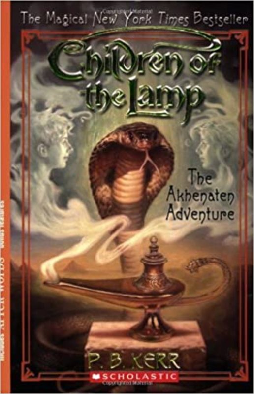 Book cover for "The Akhenaten Adventure" by Philip Kerr