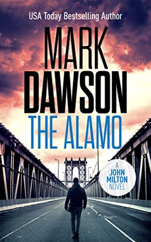 Book cover for "The Alamo" by Mark Dawson