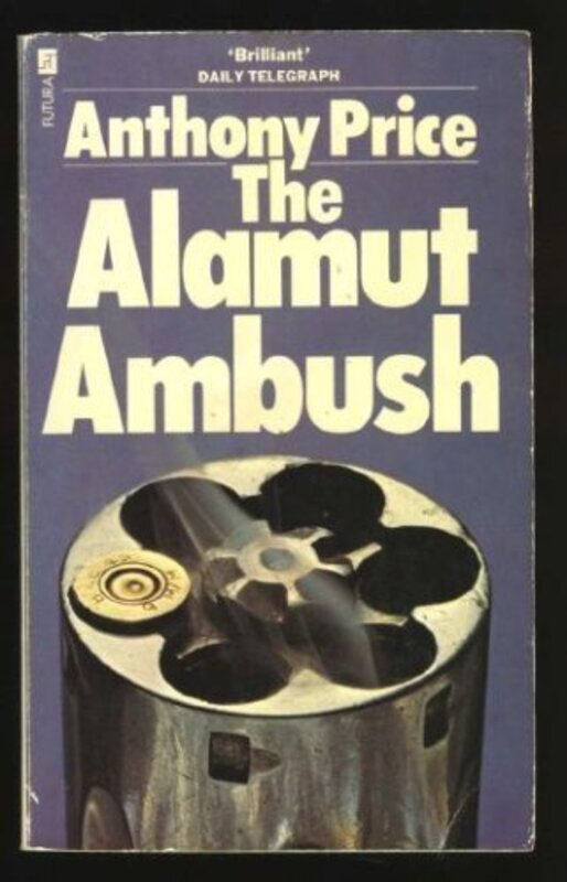 Book cover for "The Alamut Ambush" by Anthony Price