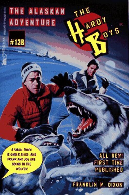 Book cover for "The Alaskan Adventure" by Franklin W Dixon