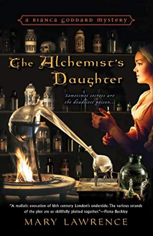 Book cover for "The Alchemist's Daughter" by Mary Lawrence