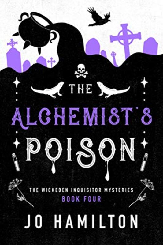 Book cover for "The Alchemist's Poison" by Jo Hamilton