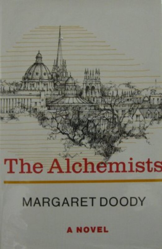 Book cover for "The Alchemists" by Margaret Doody