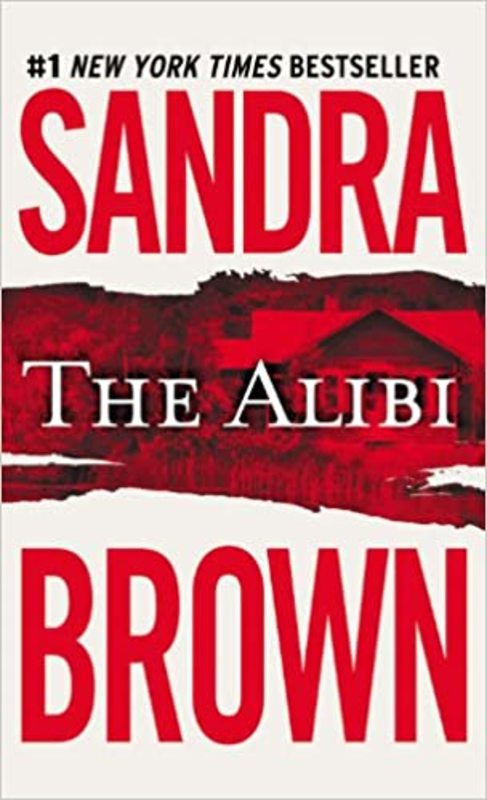 Book cover for "The Alibi" by Sandra Brown