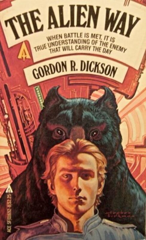 Book cover for "The Alien Way" by Gordon R Dickson