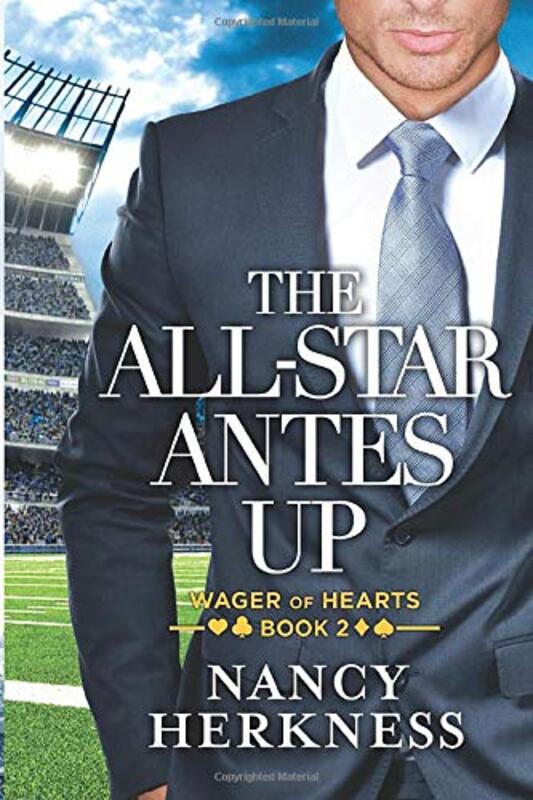 Book cover for "The All-Star Antes Up" by Nancy Herkness