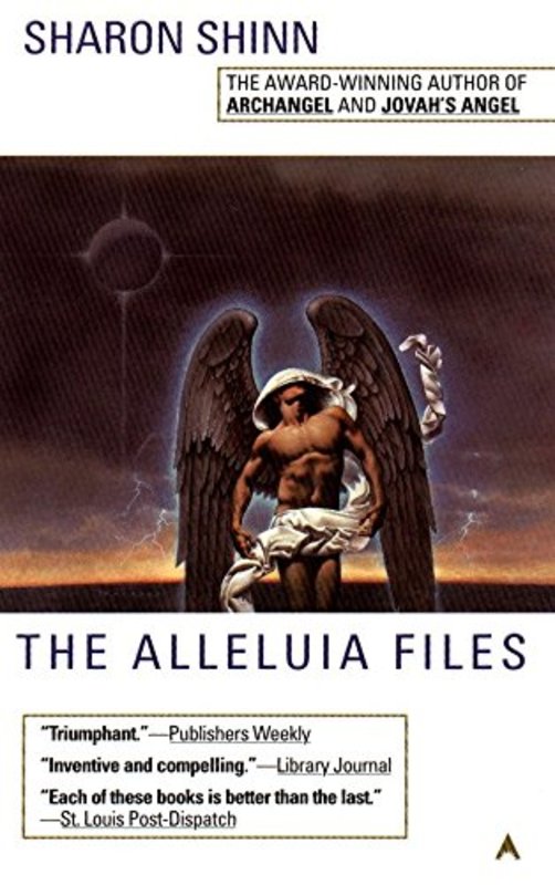 Book cover for "The Alleluia Files" by Sharon Shinn
