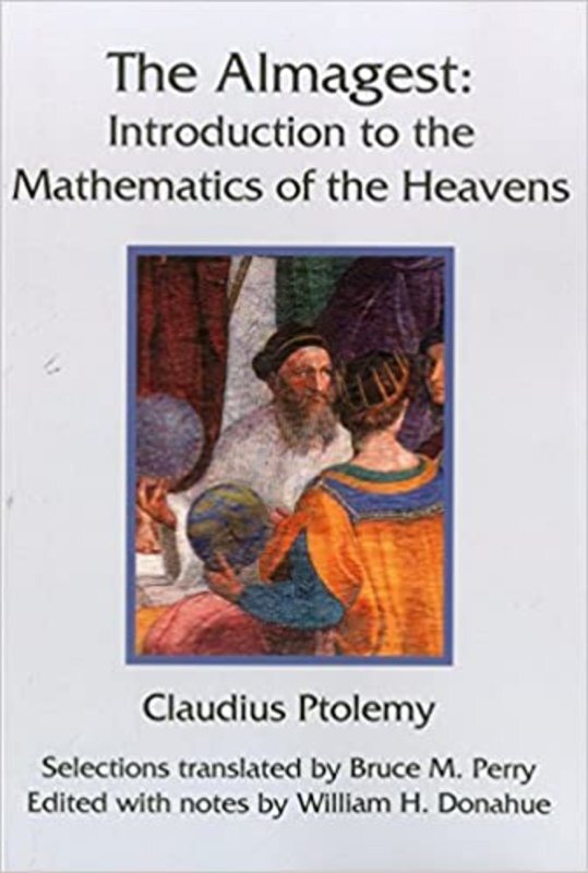 Book cover for "The Almagest" by Claudius Ptolemy
