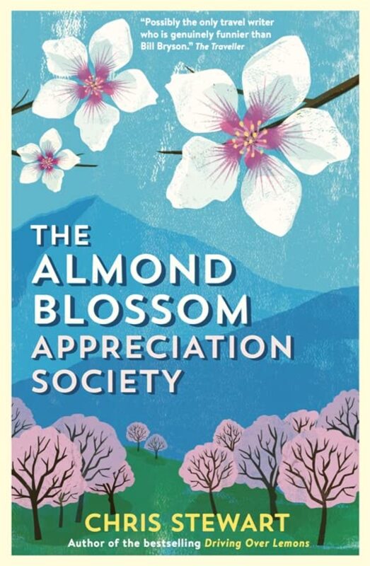 Book cover for "The Almond Blossom Appreciation Society" by Chris Stewart