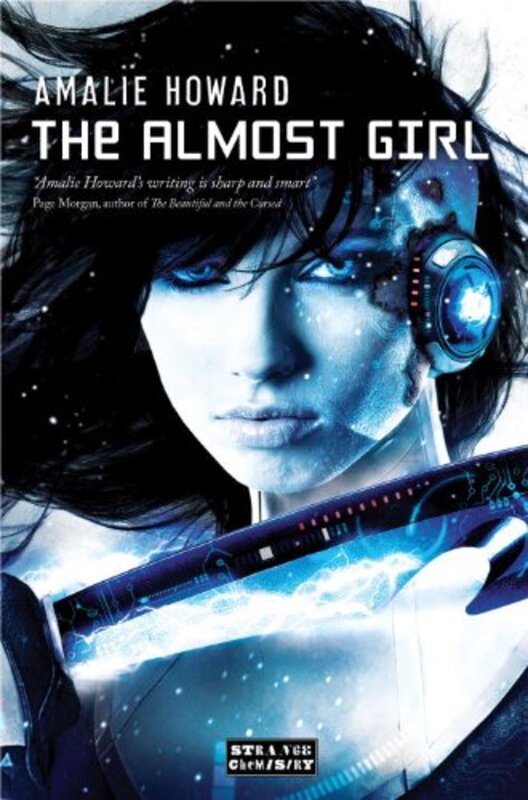 Book cover for "The Almost Girl" by Amalie Howard