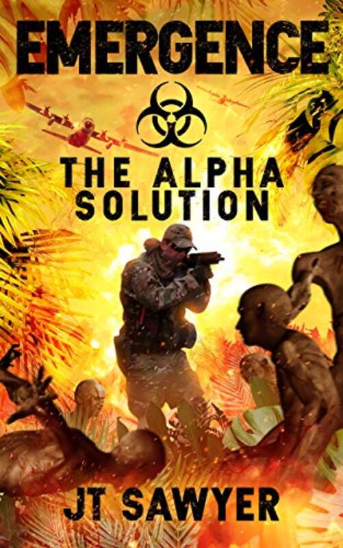 Book cover for "The Alpha Solution" by JT Sawyer