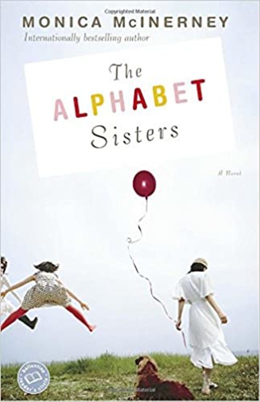 Book cover for "The Alphabet Sisters" by Monica McInerney