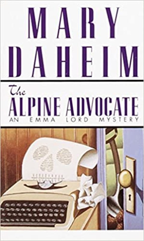 Book cover for "The Alpine Advocate" by Mary Daheim