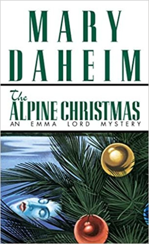 Book cover for "The Alpine Christmas" by Mary Daheim