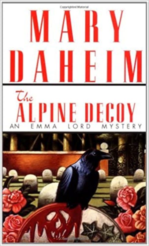 Book cover for "The Alpine Decoy" by Mary Daheim