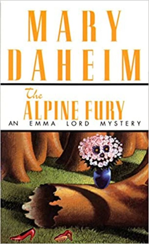 Book cover for "The Alpine Fury" by Mary Daheim