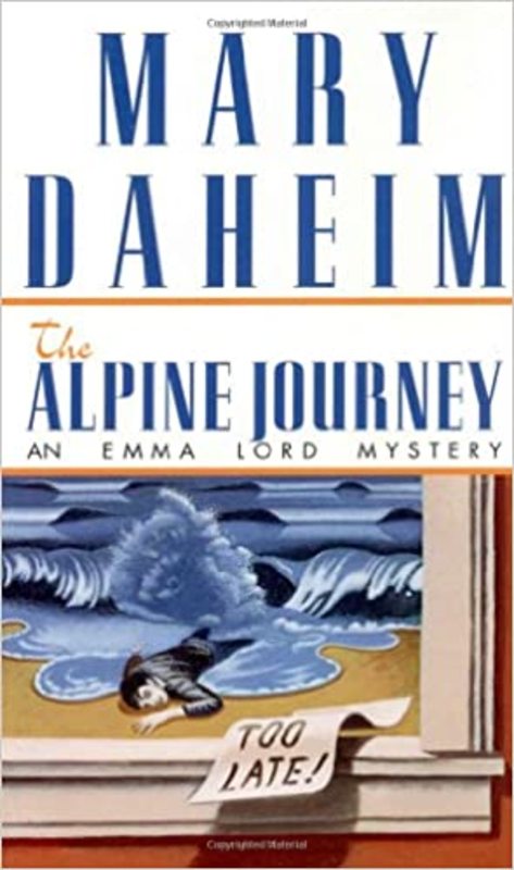Book cover for "The Alpine Journey" by Mary Daheim