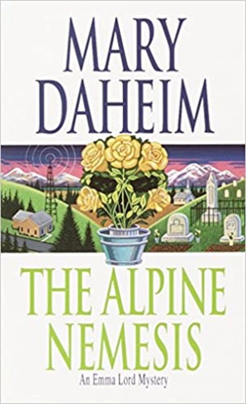 Book cover for "The Alpine Nemesis" by Mary Daheim