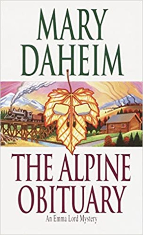 Book cover for "The Alpine Obituary" by Mary Daheim