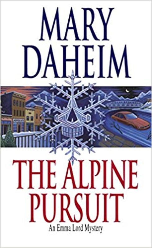 Book cover for "The Alpine Pursuit" by Mary Daheim