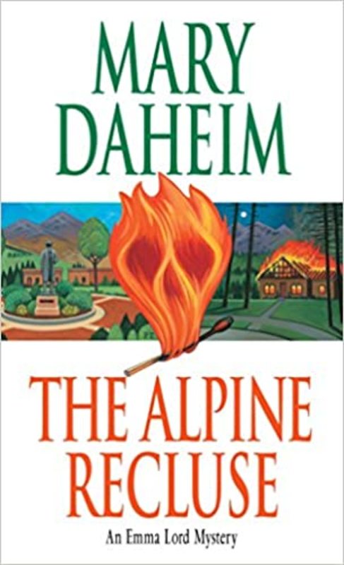 Book cover for "The Alpine Recluse" by Mary Daheim
