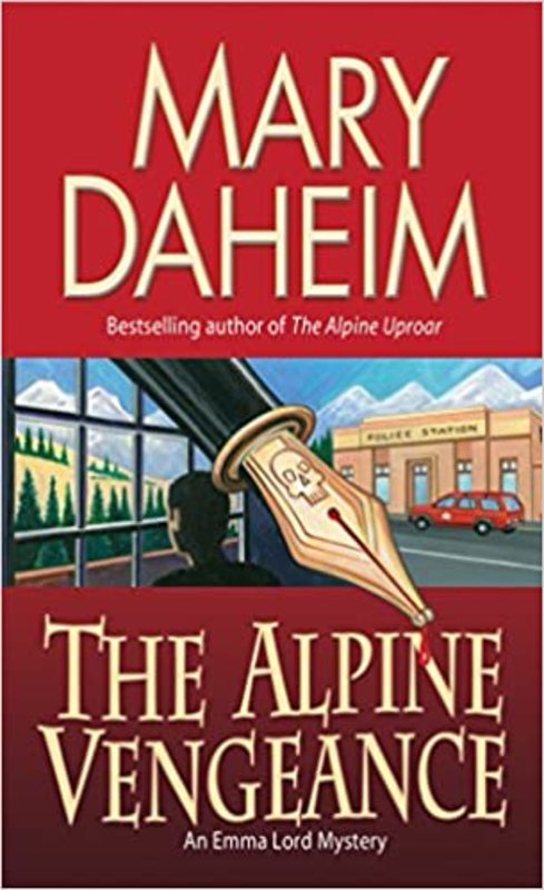 Book cover for "The Alpine Vengeance" by Mary Daheim