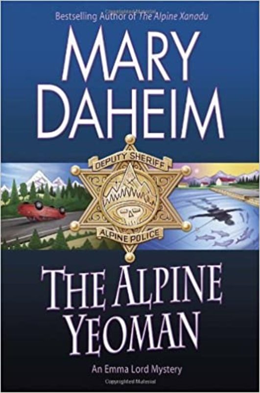 Book cover for "The Alpine Yeoman" by Mary Daheim