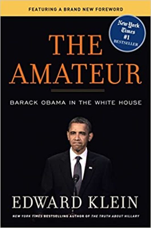 Book cover for "The Amateur" by Edward Klein