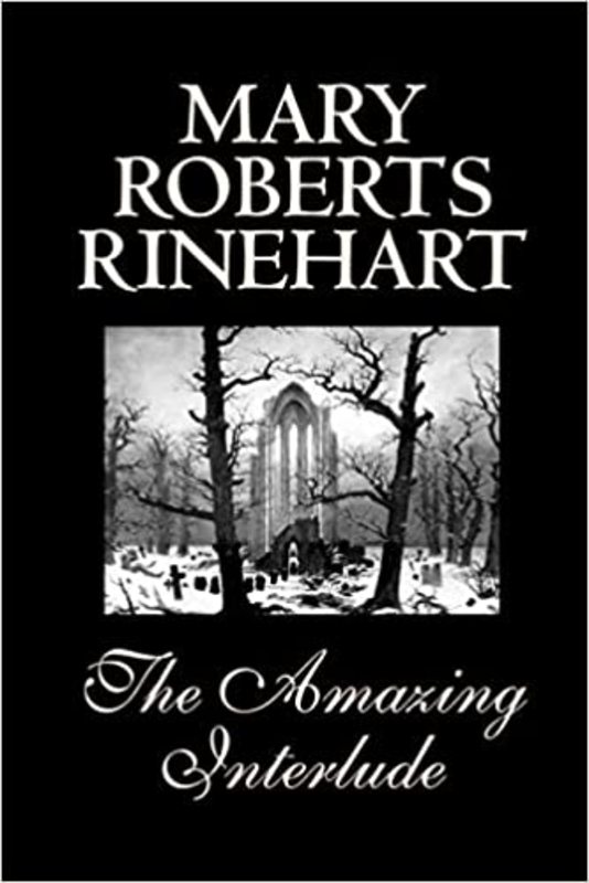 Book cover for "The Amazing Interlude" by Mary Roberts Rinehart