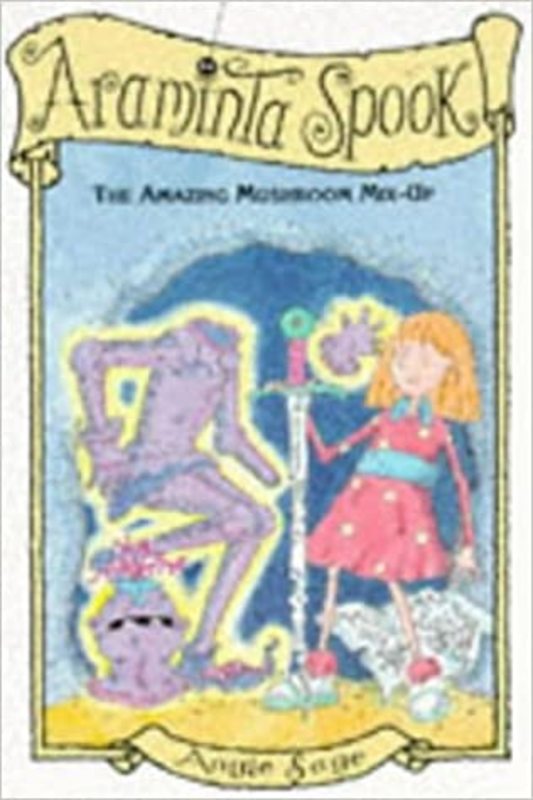 Book cover for "The Amazing Mushroom Mix-Up" by Angie Sage