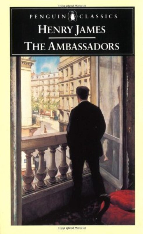 Book cover for "The Ambassadors" by Henry James