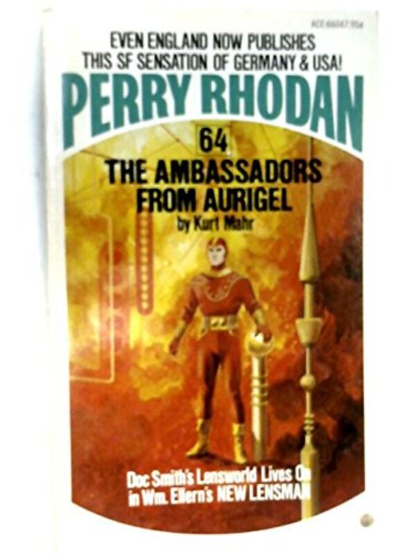 Book cover for "The Ambassadors From Aurigel" by Kurt Brand