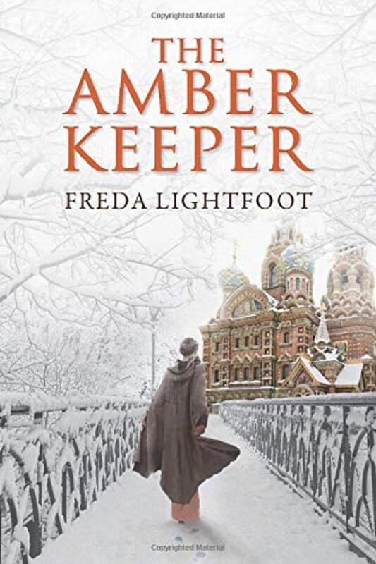 Book cover for "The Amber Keeper" by Freda Lightfoot