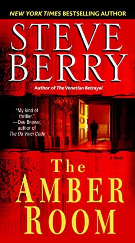 Book cover for "The Amber Room" by Steve Berry