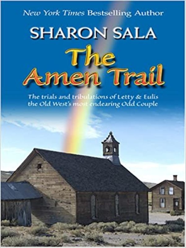 Book cover for "The Amen Trail" by Sharon Sala