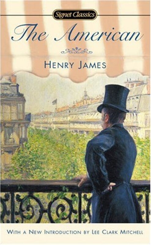 Book cover for "The American" by Henry James