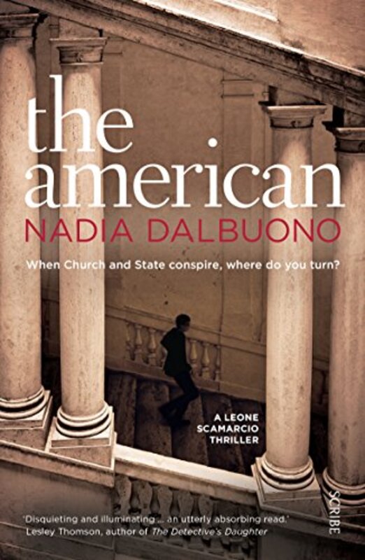 Book cover for "The American" by Nadia Dalbuono