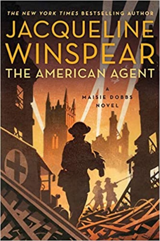 Book cover for "The American Agent" by Jacqueline Winspear