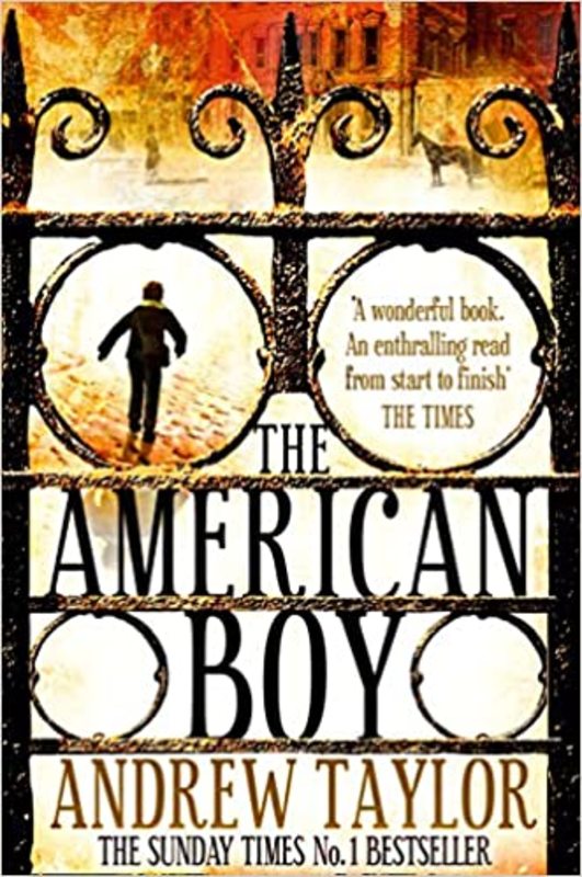 Book cover for "The American Boy" by Andrew Taylor