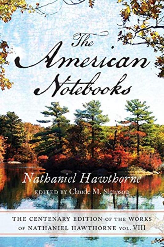 Book cover for "The American Notebooks" by Nathaniel Hawthorne