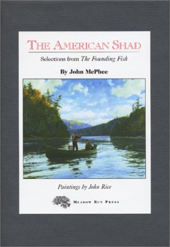 Book cover for "The American Shad" by John McPhee