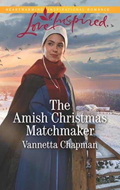 Book cover for "The Amish Christmas Matchmaker" by Vannetta Chapman
