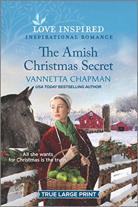 Book cover for "The Amish Christmas Secret" by Vannetta Chapman