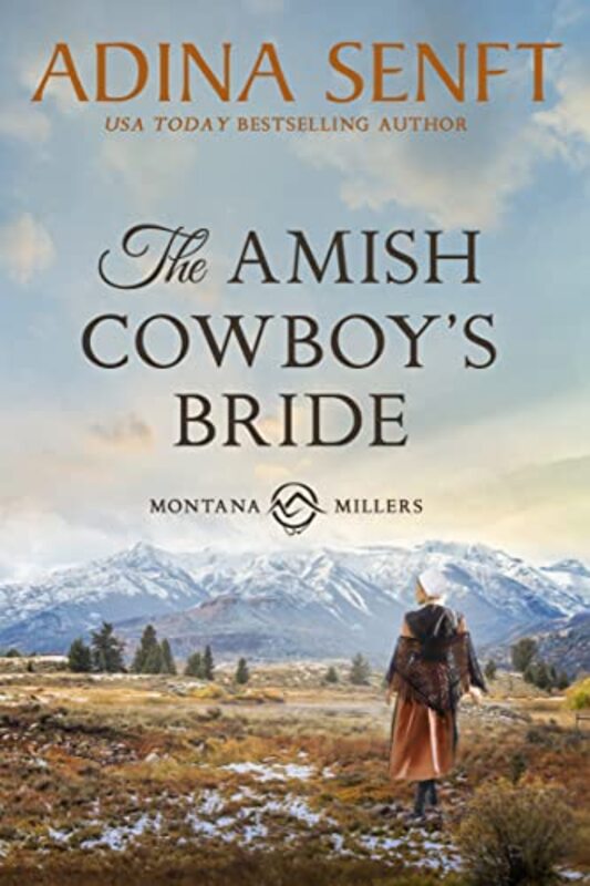 Book cover for "The Amish Cowboy's Bride" by Adina Senft