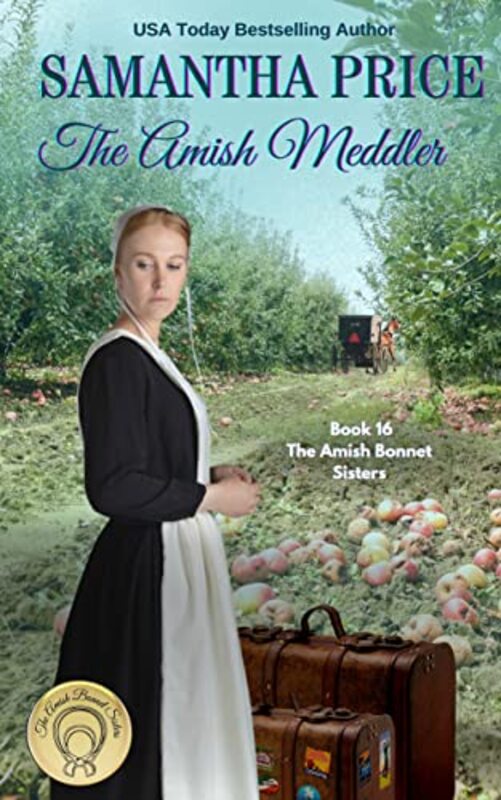 Book cover for "The Amish Meddler" by Samantha Price