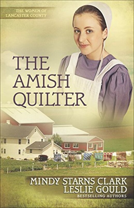 Book cover for "The Amish Quilter" by Mindy Starns Clark
