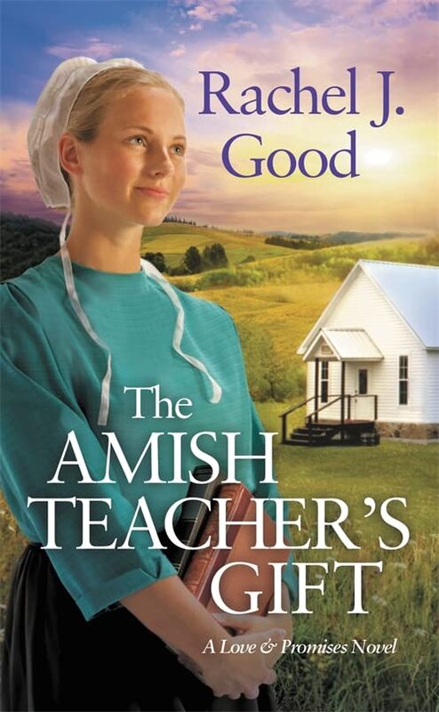 Book cover for "The Amish Teacher's Gift" by Rachel J Good