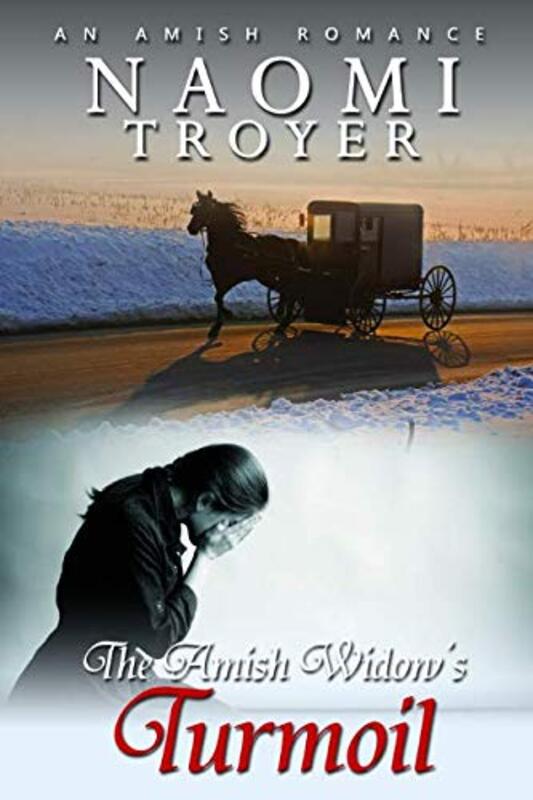 Book cover for "The Amish Widow's Turmoil" by Naomi Troyer